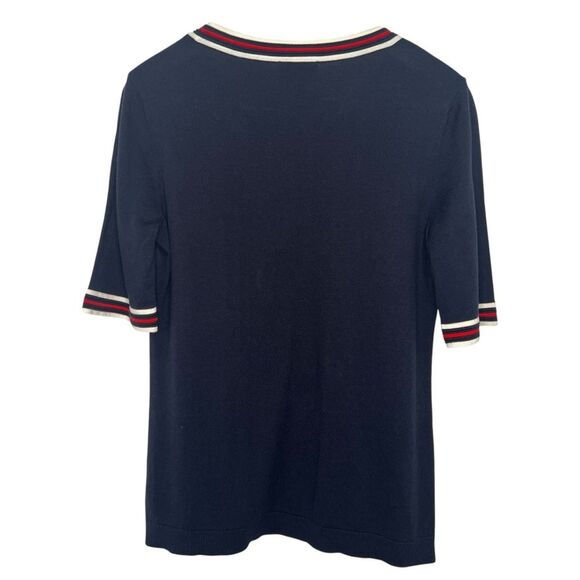 Oprah Magazine Collection for Talbots Embroidered & Beaded Sweater Womens Small - Picture 6 of 8